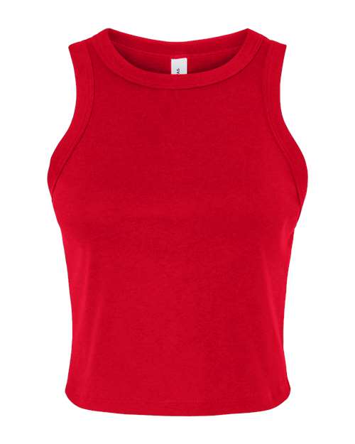 Women's Micro Rib Racer Tank | USA Decoration