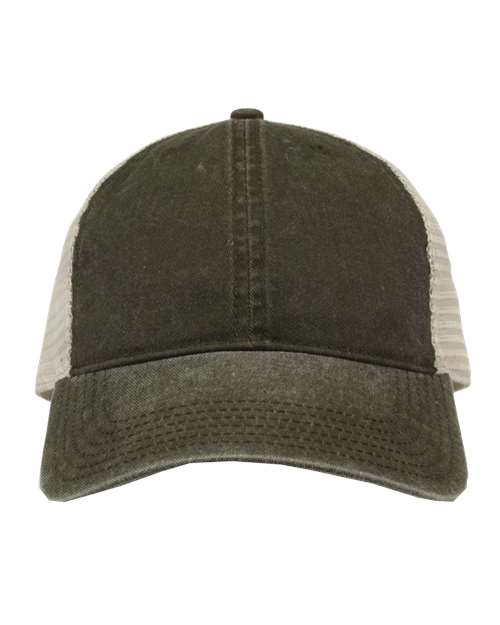Pigment-Dyed Trucker Cap | USA Decoration