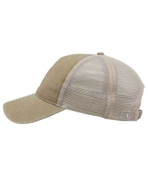 Pigment-Dyed Trucker Cap | USA Decoration