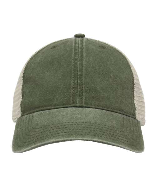 Pigment-Dyed Trucker Cap | USA Decoration