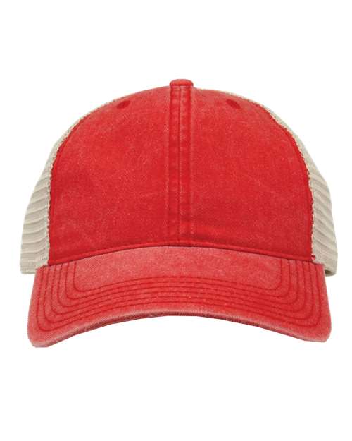 Pigment-Dyed Trucker Cap | USA Decoration
