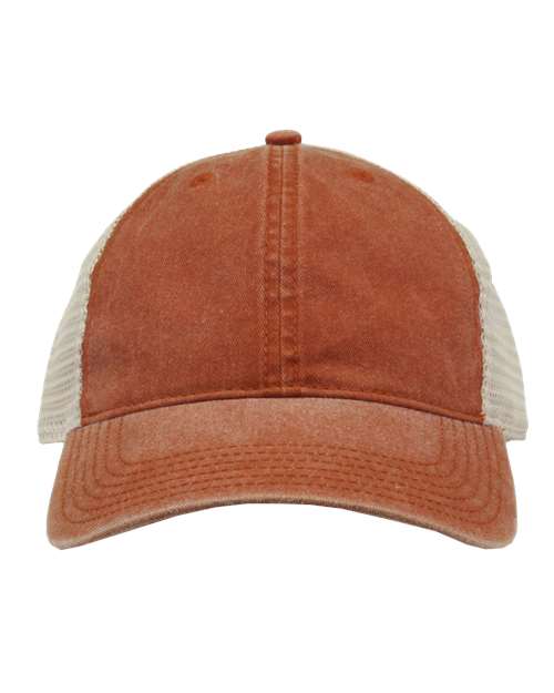 Pigment-Dyed Trucker Cap | USA Decoration