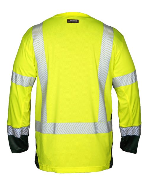 Premium Black Series® Cool Touch Class 2 Long Sleeve T-Shirt | USA Decoration