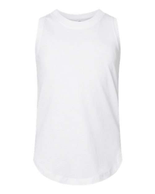 Girls' Relaxed Fine Jersey Tank | USA Decoration®
