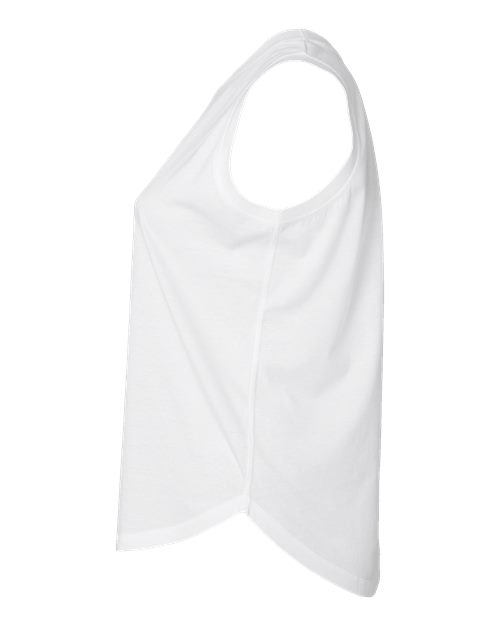 Women's Curvy Relaxed Fine Jersey Tank | USA Decoration