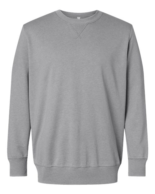 Vintage Wash Fleece Crewneck Sweatshirt | USA Decoration
