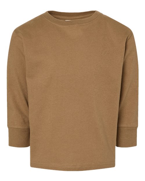 Toddler Fine Jersey Long Sleeve Tee | USA Decoration