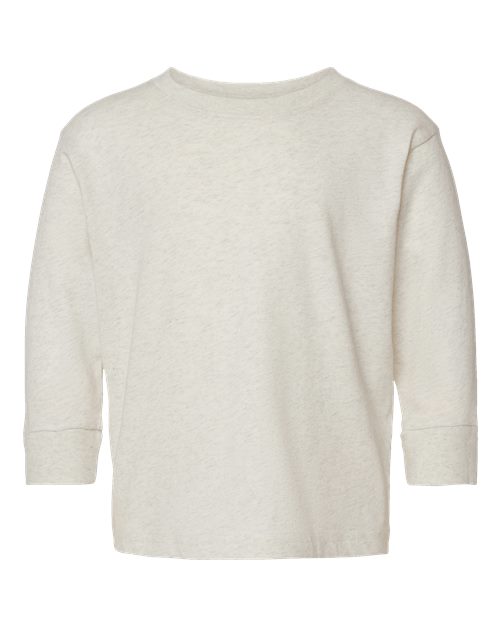 Toddler Fine Jersey Long Sleeve Tee | USA Decoration