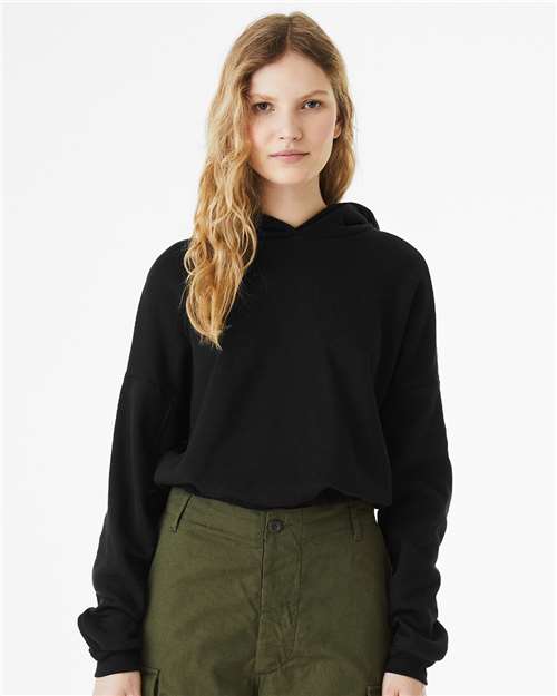 FWD Fashion Women's Sponge Fleece Cinched Bottom Hoodie | USA Decoration