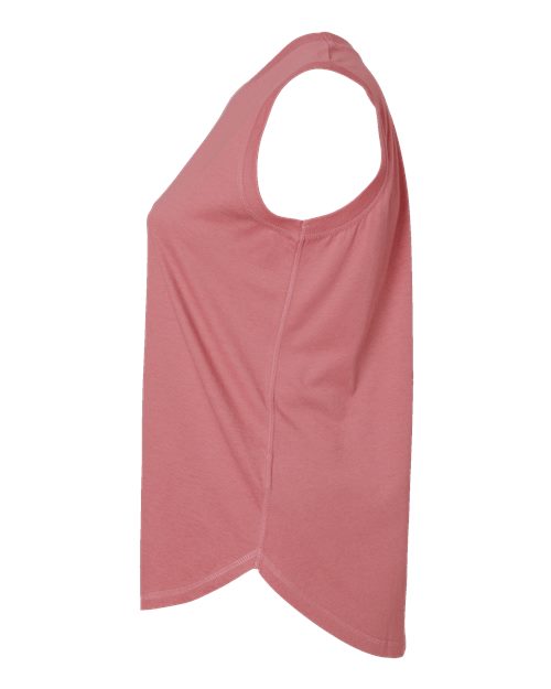 Women's Curvy Relaxed Fine Jersey Tank | USA Decoration