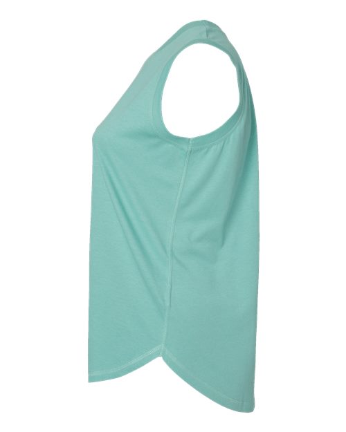 Women's Curvy Relaxed Fine Jersey Tank | USA Decoration