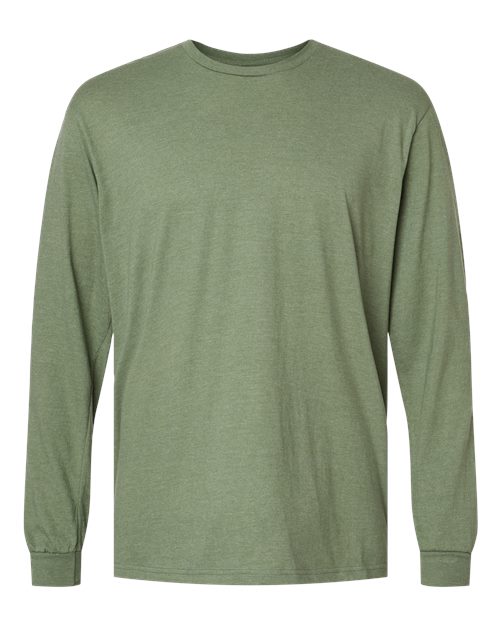Softstyle® CVC Long Sleeve T-Shirt | USA Decoration