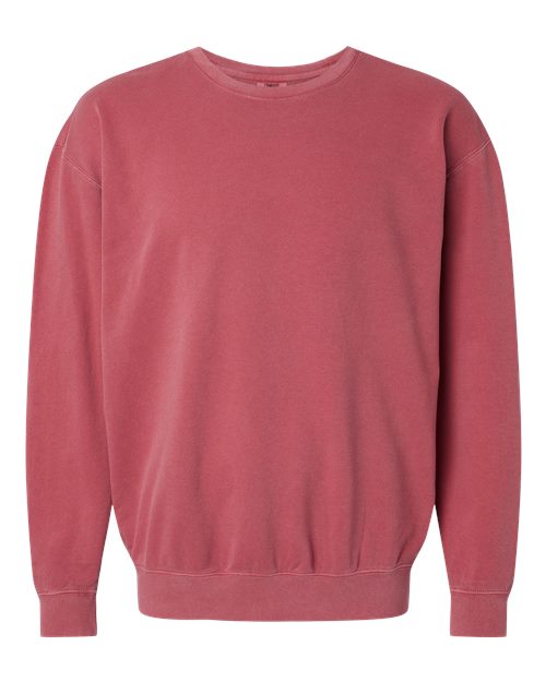 Garment-Dyed Lightweight Fleece Crewneck Sweatshirt | USA Decoration®
