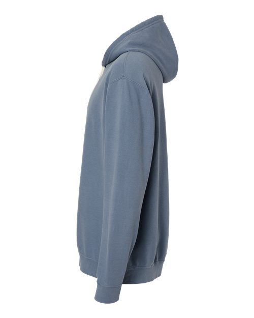 Garment-Dyed Lightweight Fleece Hooded Sweatshirt | USA Decoration®