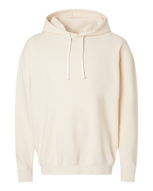 Garment-Dyed Lightweight Fleece Hooded Sweatshirt | USA Decoration®