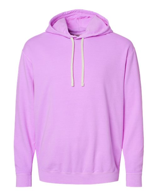 Garment-Dyed Lightweight Fleece Hooded Sweatshirt | USA Decoration®