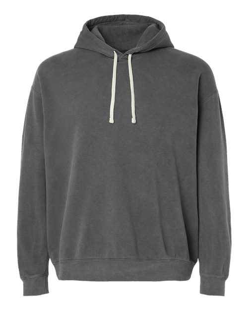 Garment-Dyed Lightweight Fleece Hooded Sweatshirt | USA Decoration®