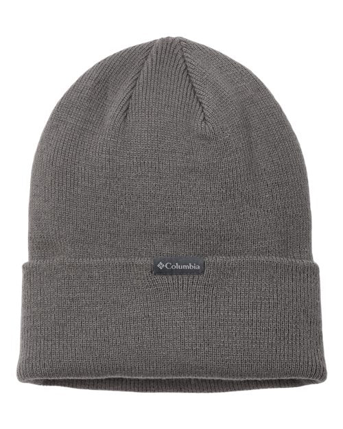 Columbia Tree Flag™ Cuffed Beanie | USA Decoration | 100% Acrylic | Stretch Fit Knit Hat | Folded Columbia Logo