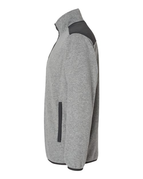 Ranger Melange Fleece Pullover | USA Decoration