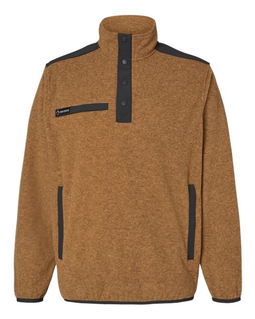 Ranger Melange Fleece Pullover | USA Decoration