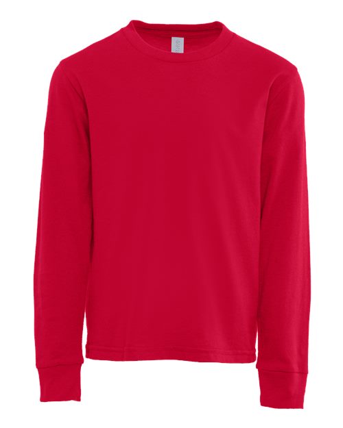Toddler Cotton Jersey Long Sleeve Tee | USA Decoration