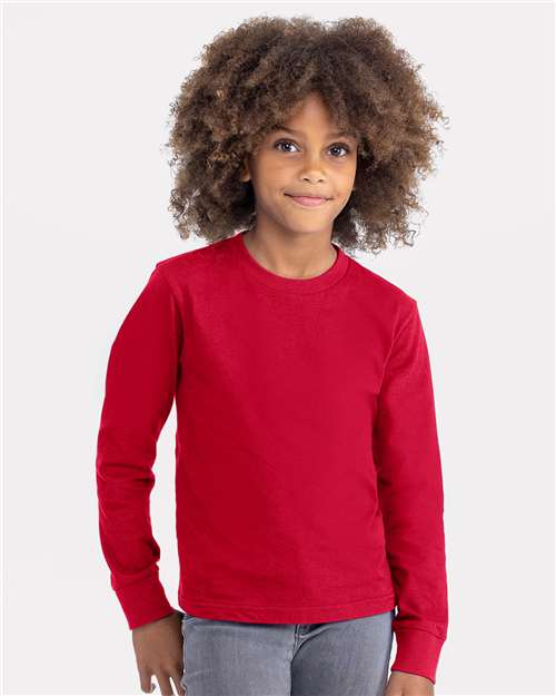 Toddler Cotton Jersey Long Sleeve Tee | USA Decoration