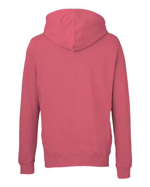 Pigment-Dyed Fleece Hooded Sweatshirt | USA Decoration