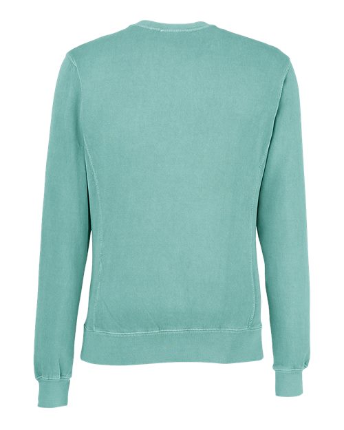 Pigment-Dyed Fleece Crewneck Sweatshirt | USA Decoration
