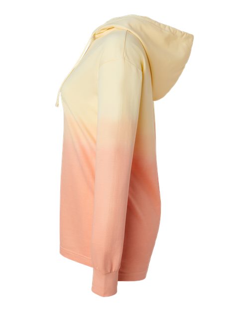 Women's French Terry Ombré Hooded Sweatshirt | USA Decoration