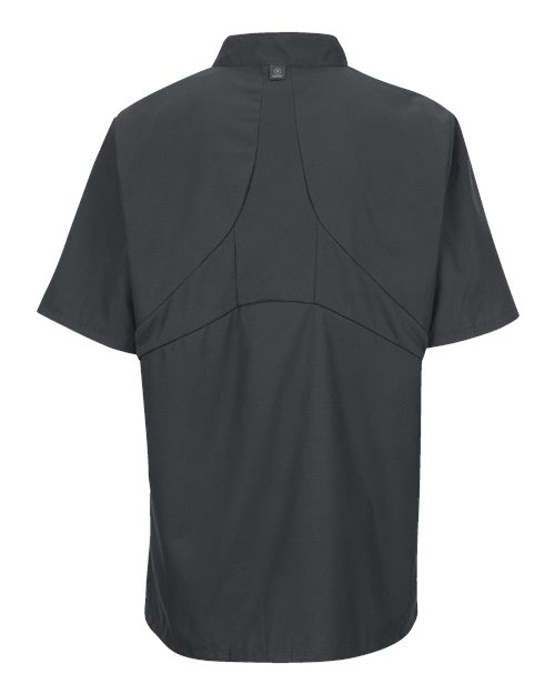 Women's Mimix™ Short Sleeve Chef Coat with OilBlok | USA Decoration