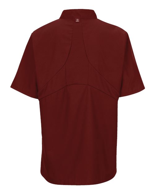 Women's Mimix™ Short Sleeve Chef Coat with OilBlok | USA Decoration