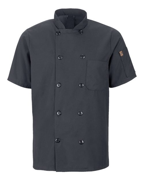 Mimix™ Short Sleeve Chef Coat with OilBlok | USA Decoration