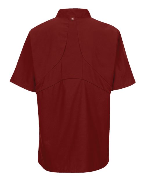 Mimix™ Short Sleeve Chef Coat with OilBlok | USA Decoration