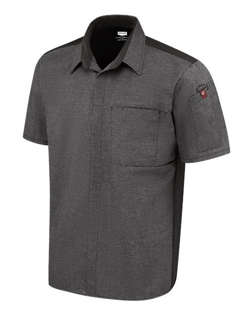 Poplin Airflow Cook Shirt with OilBlok | USA Decoration