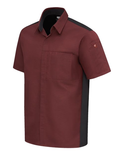 Poplin Airflow Cook Shirt with OilBlok | USA Decoration