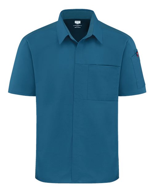 Poplin Airflow Cook Shirt with OilBlok | USA Decoration