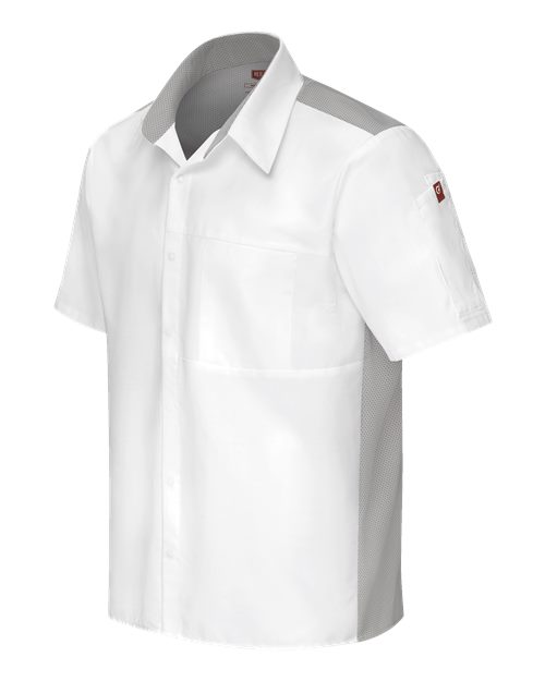Poplin Airflow Cook Shirt with OilBlok | USA Decoration