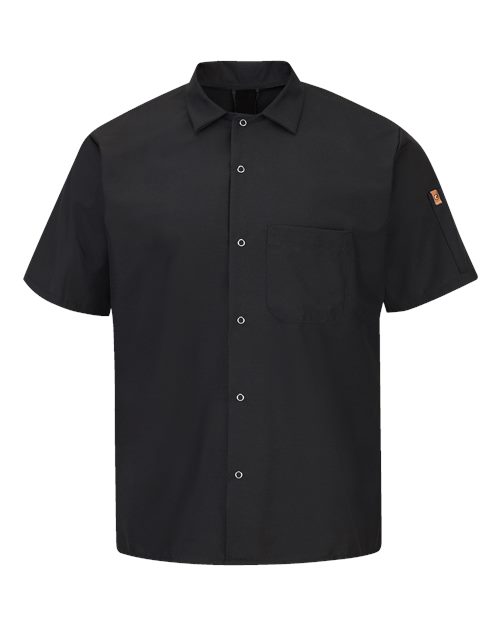 Mimix™ Short Sleeve Cook Shirt with OilBlok | USA Decoration