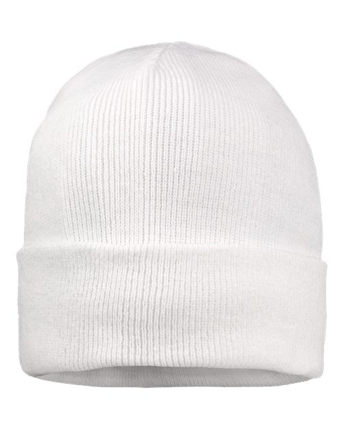 12" Fleece Lined Cuffed Beanie | USA Decoration