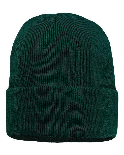 12" Jersey Lined Cuffed Beanie | USA Decoration