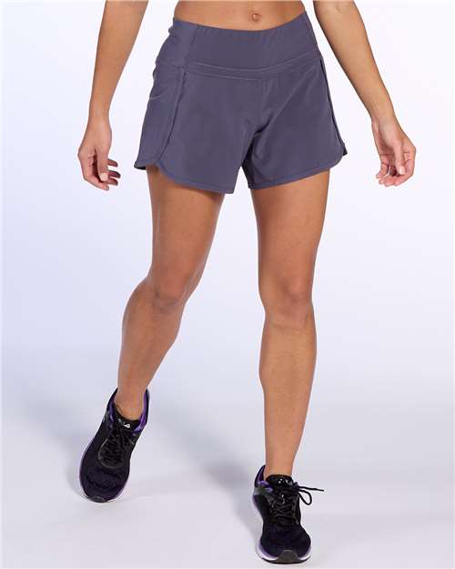 Women's Stretch Woven Lined Shorts | USA Decoration