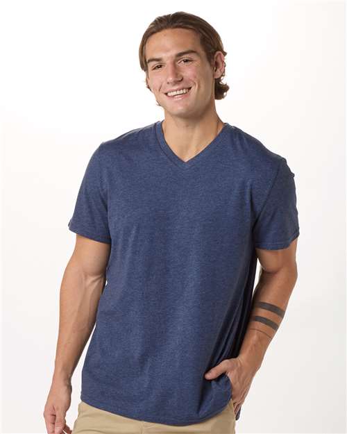 High V-Neck T-Shirt | USA Decoration