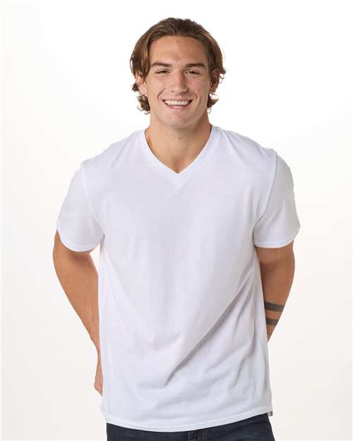 High V-Neck T-Shirt | USA Decoration