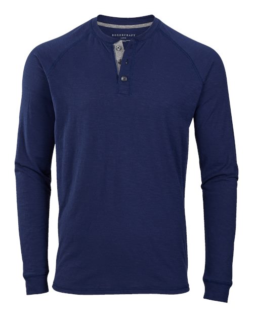 Henley Long Sleeve T-Shirt | USA Decoration