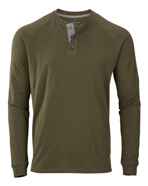 Henley Long Sleeve T-Shirt | USA Decoration