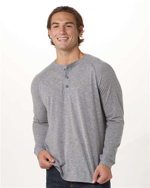Henley Long Sleeve T-Shirt | USA Decoration