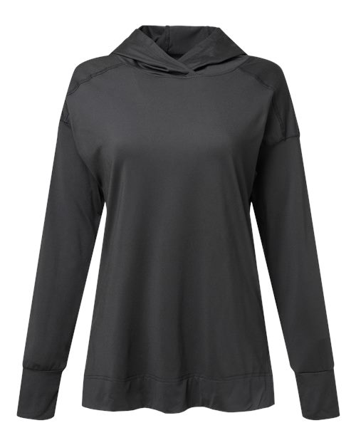 Eco Revive™ Women's Ventura Soft Knit Hoodie | USA Decoration