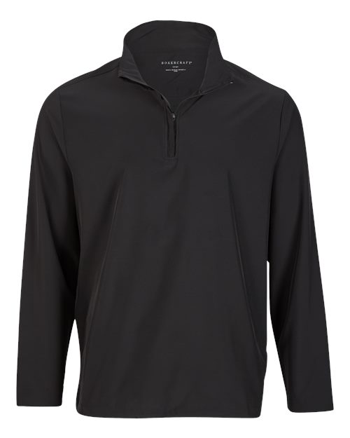 Quarter-Zip Stretch Pullover | USA Decoration