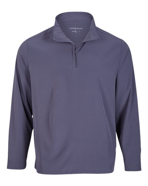 Quarter-Zip Stretch Pullover | USA Decoration