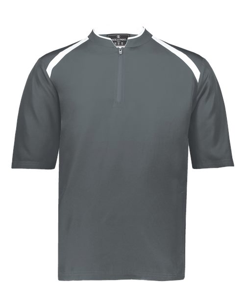 Youth Clubhouse Short Sleeve Quarter-Zip Pullover | USA Decoration